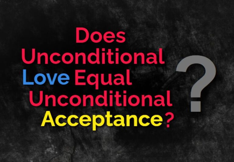 DOES UNCONDITIONAL love