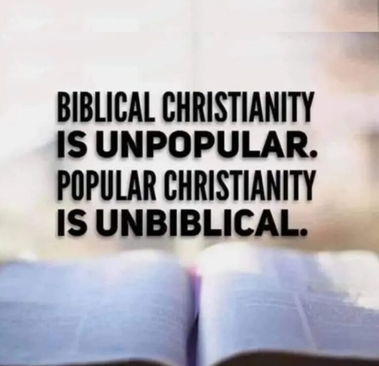 modern church biblical christianity truth