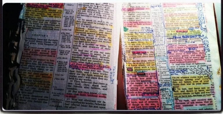 Bible-marked-up