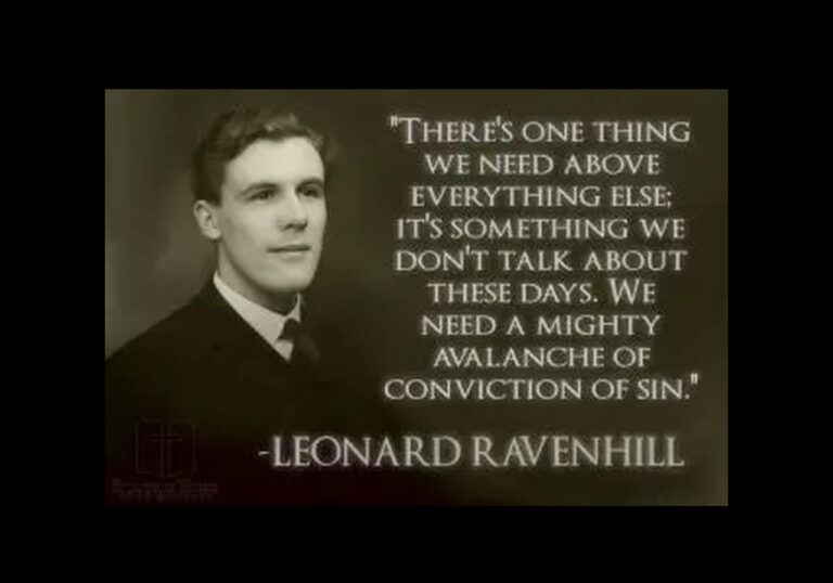 conviction of sin ravenhill