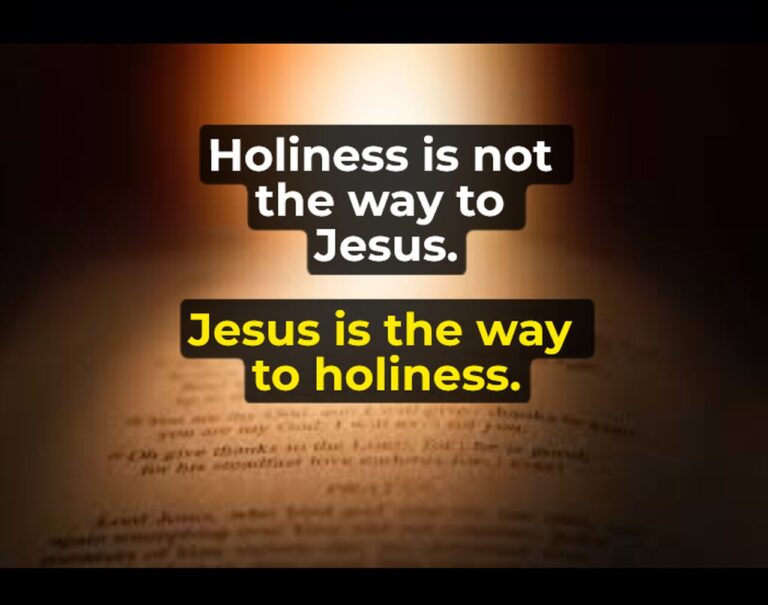 holiness jesus1