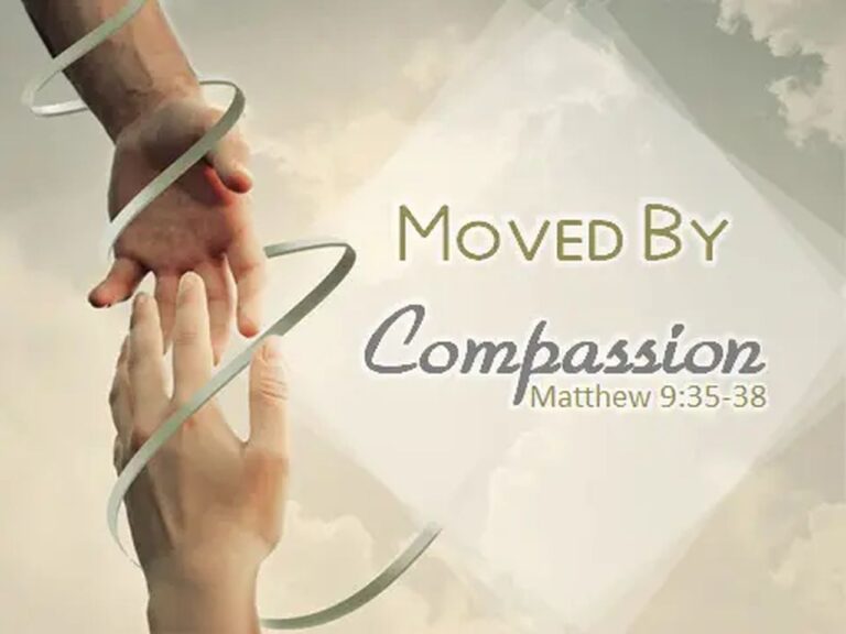 moved with compassion matt 9-35-38