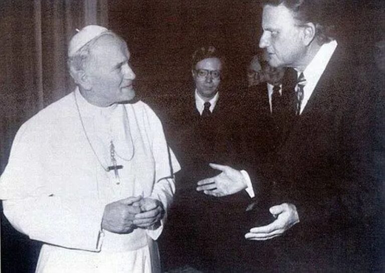 pope billy graham