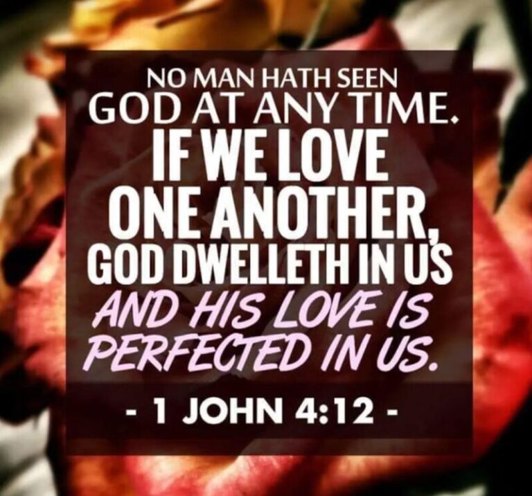 love 1 jn 4-12