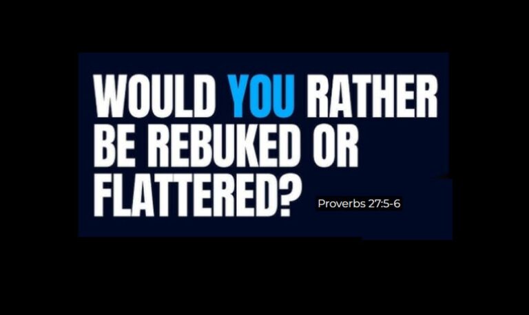 prov 27-5-6 flattery