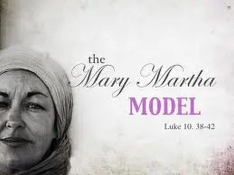 the mary martha model