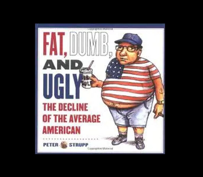 america fat dumb