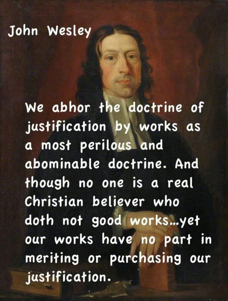 john wesley justification works faith grace1