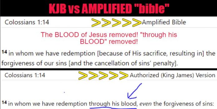 The Amplified Bible Exposed! - SafeGuardYourSoul