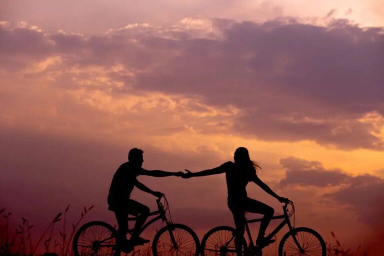 couple bicycle