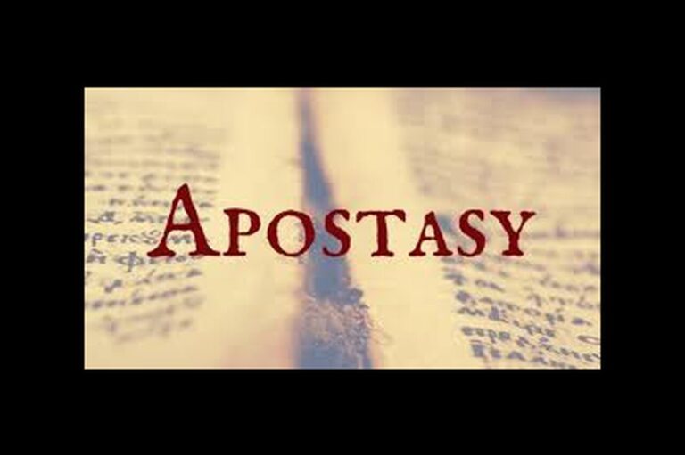 apostasy 1 tim 4-1-2a