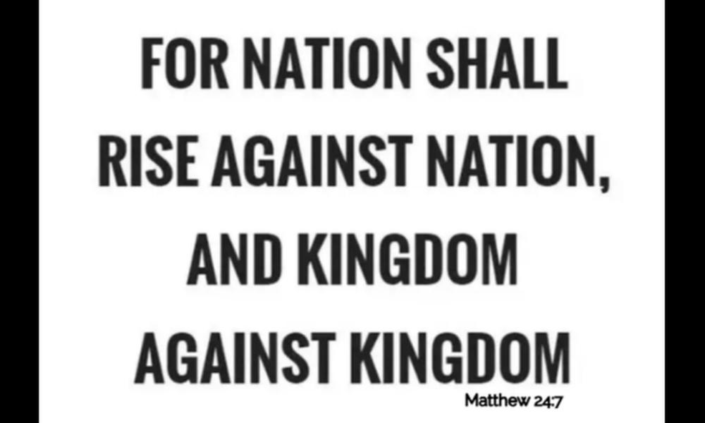 i will send a nation against you