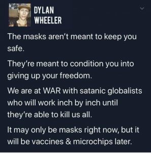 Liberal Masks Mandatory Mask Madness: Flaunting Stupidity - SafeGuardYourSoul