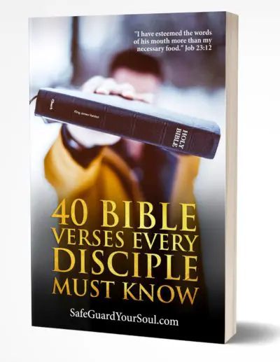 40 BIBLE VERSES EVERY DISCIPLE MUST KNOW! [BOOK]