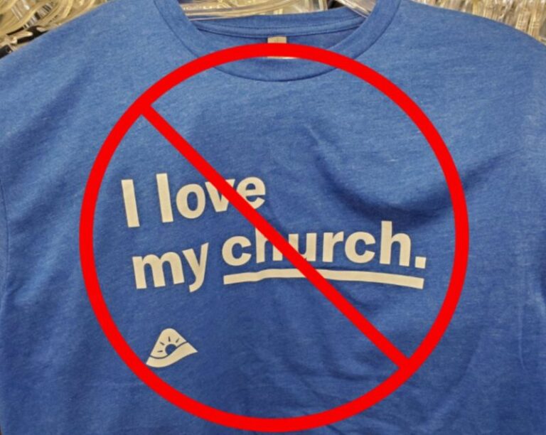 i love my church t shirt larger11