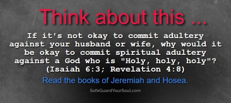 spiritual adultery idolatry rev 2-4-5