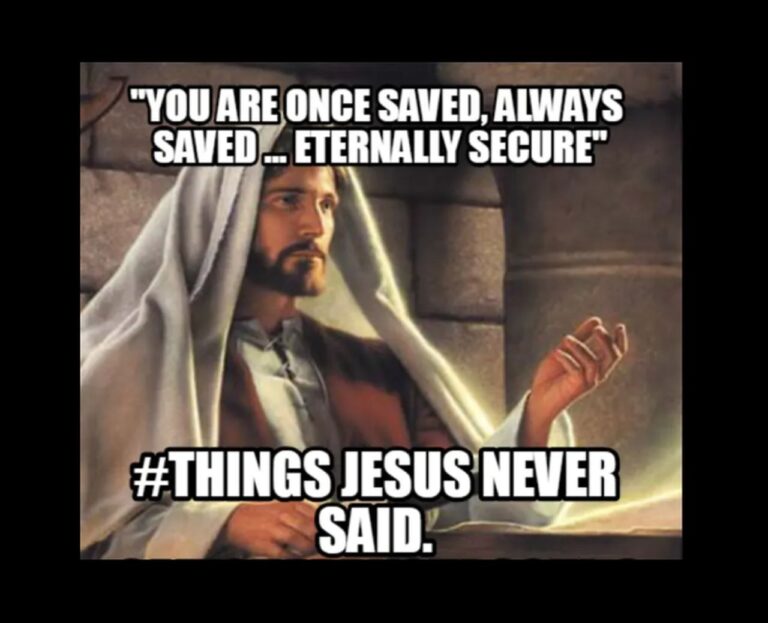 osas things Jesus never said