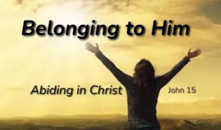 abiding in Christ