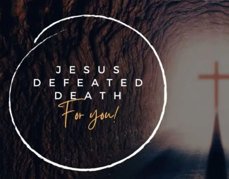 jesus defeated death