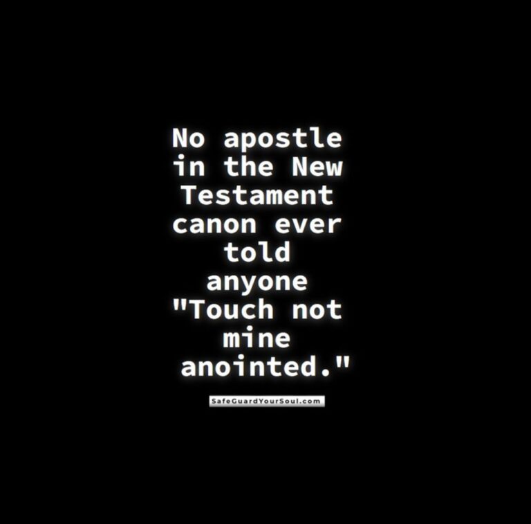 touch not13