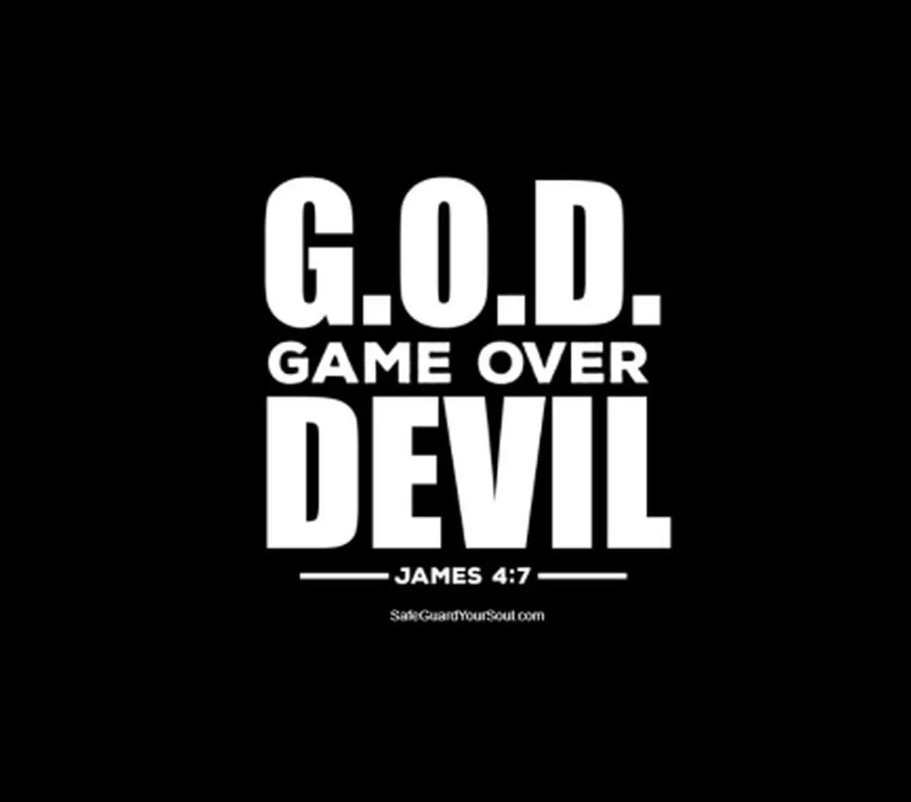 G.O.D. = Game Over Devil [podcast] - SafeGuardYourSoul