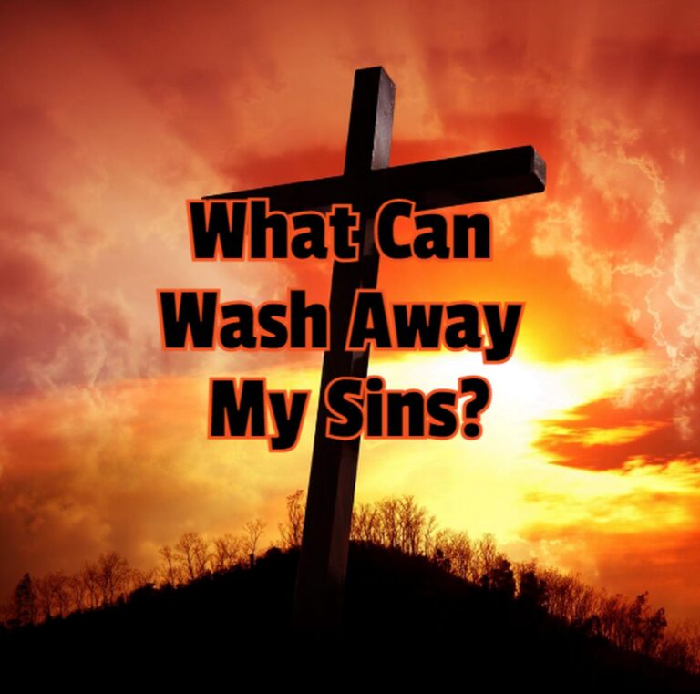 what can wash away