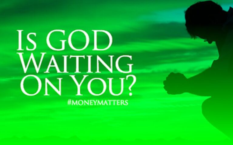 is god waiting