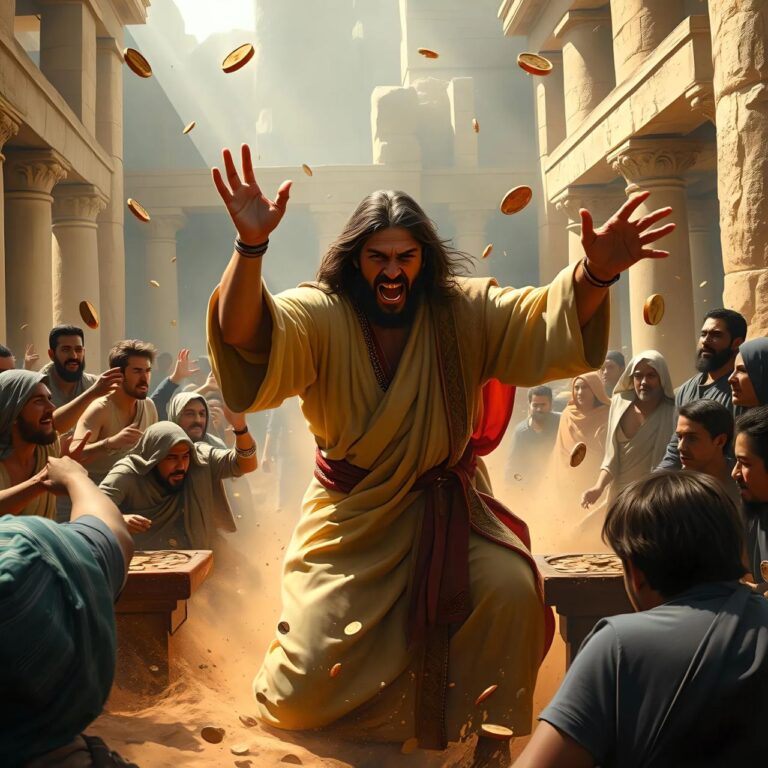 jesus flip table