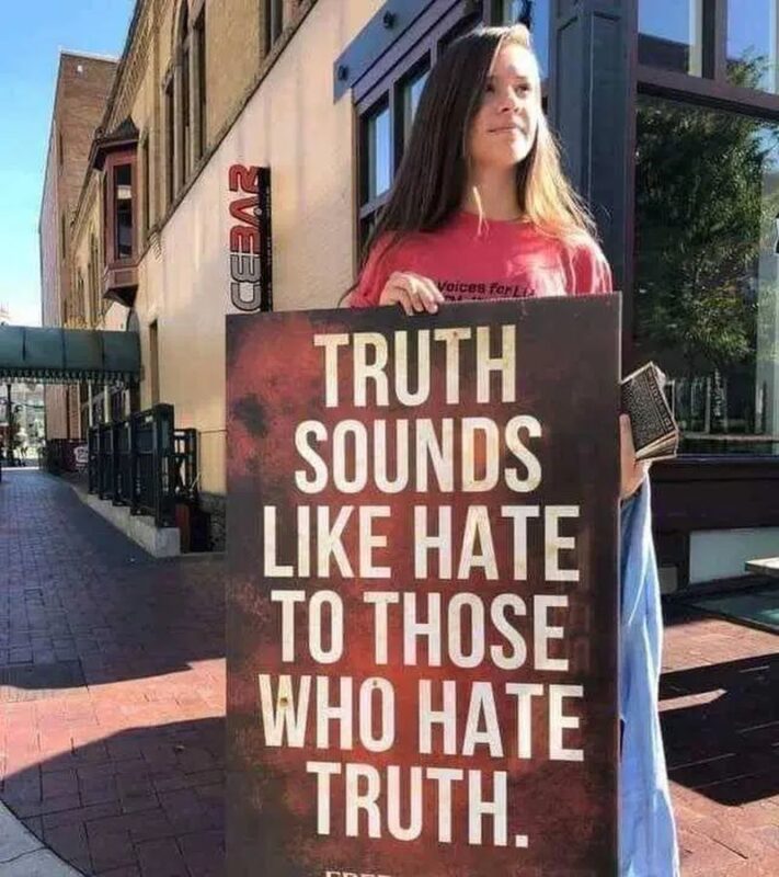 truth sounds like hate speech