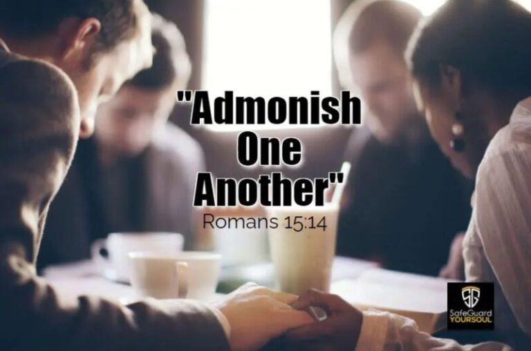 admonish one another