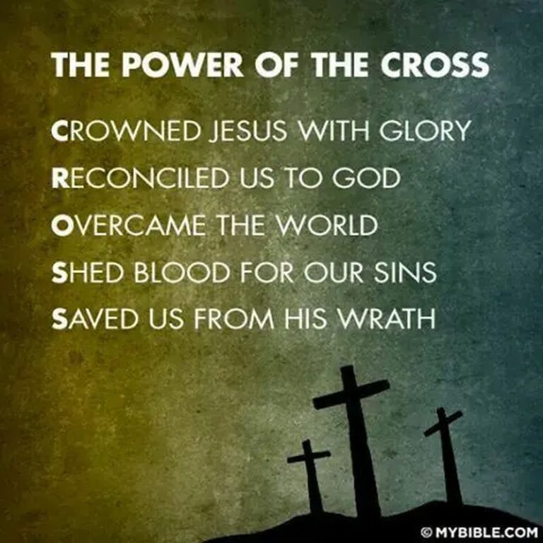 salvation power of the cross