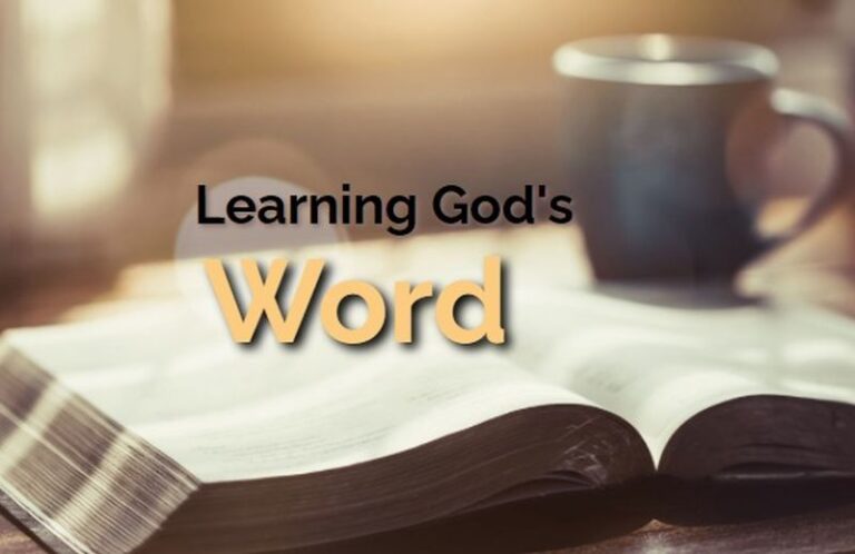 learning god's word