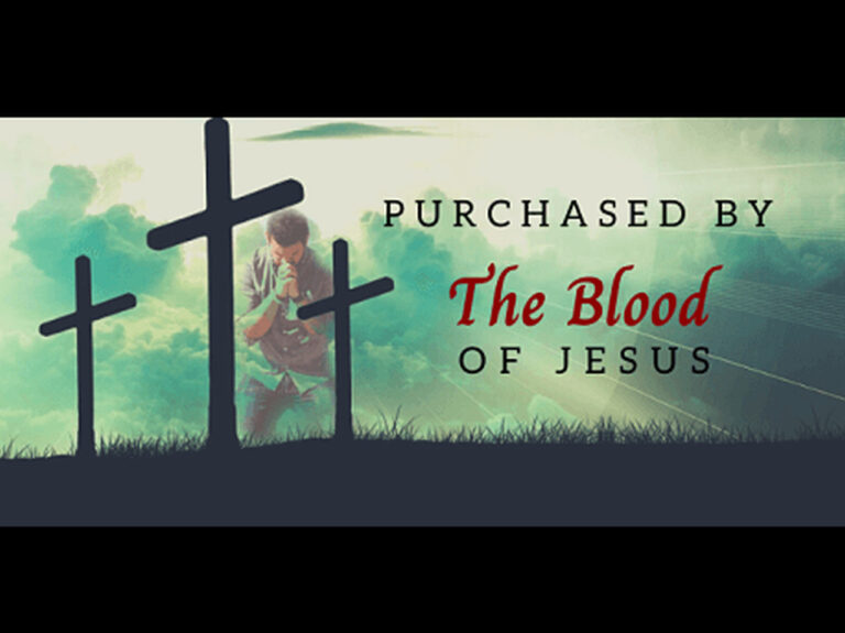 jesus cross blood