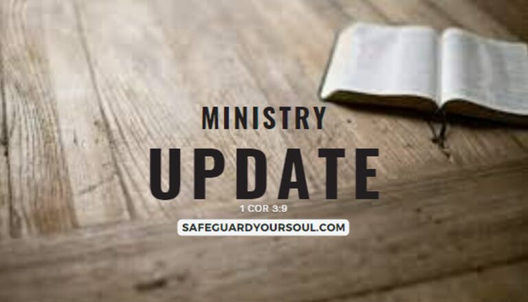 ministry update 1-26