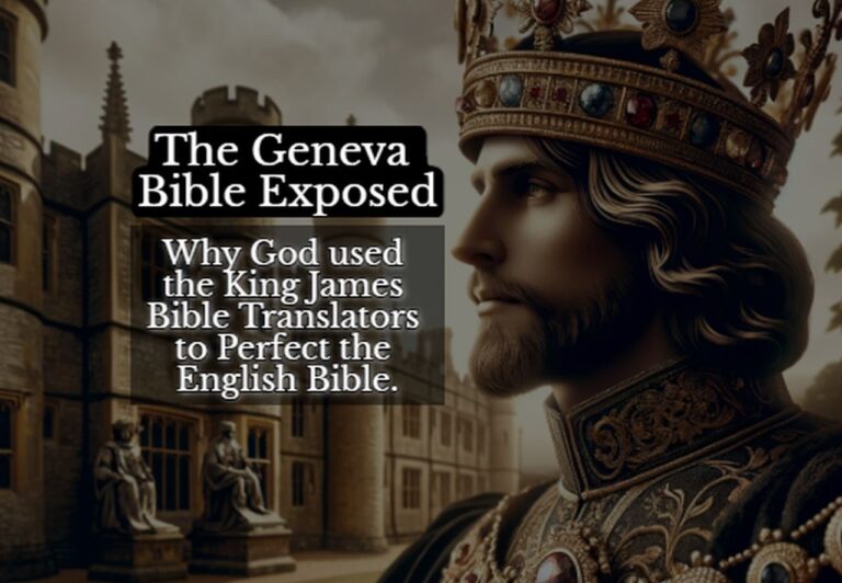 kjb geneva bible exposed