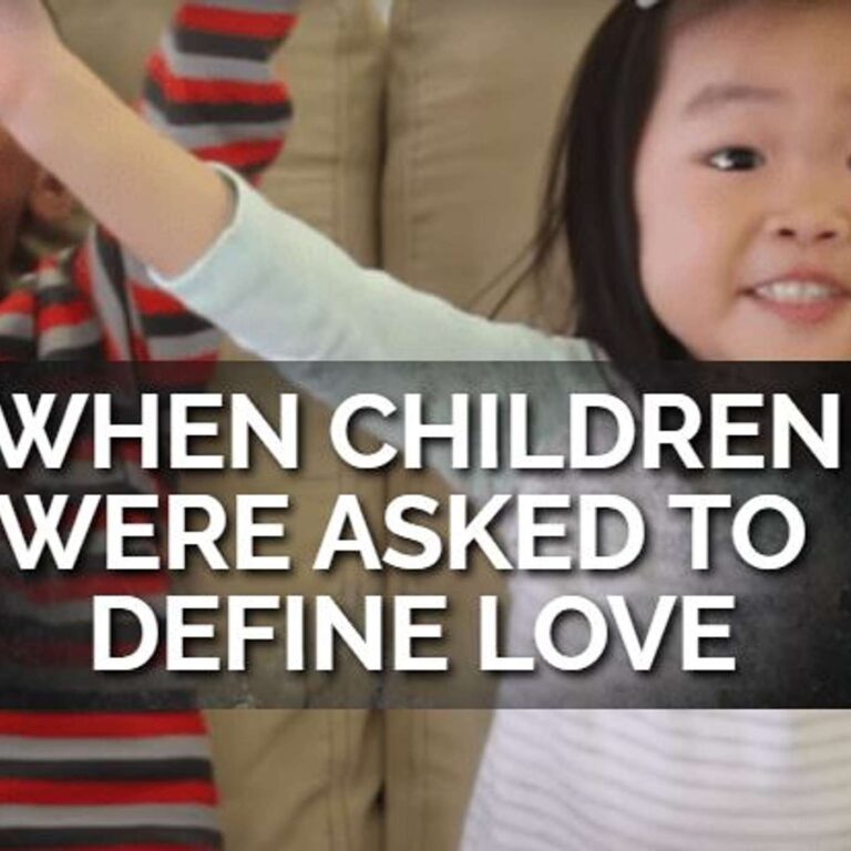What Does Love Mean to 4-8 Year Old Kids? Hilarious. Revealing