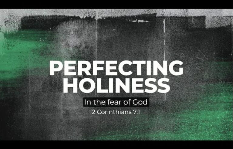 perfecting holiness