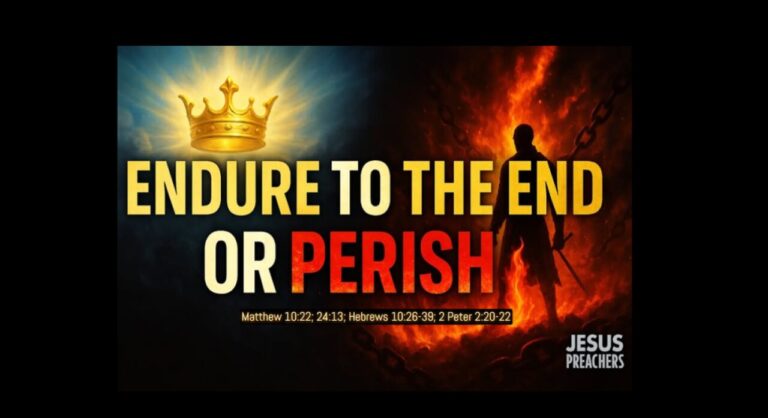 osas matt 10-22 matt 24-13 eternal security endure to the end6