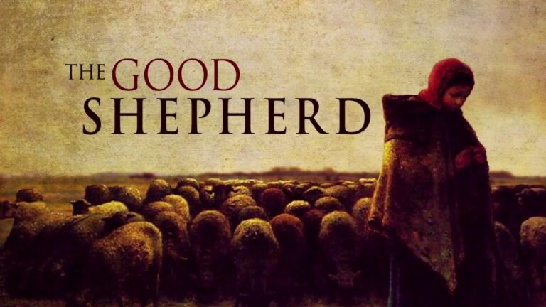 Jesus good shepherd jn 10-3-4 heb 13-20a
