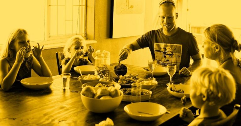 family dinner table12