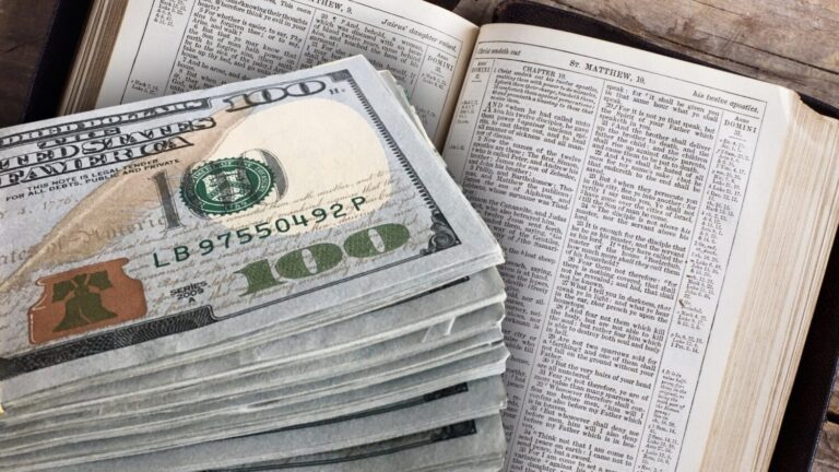 churches money