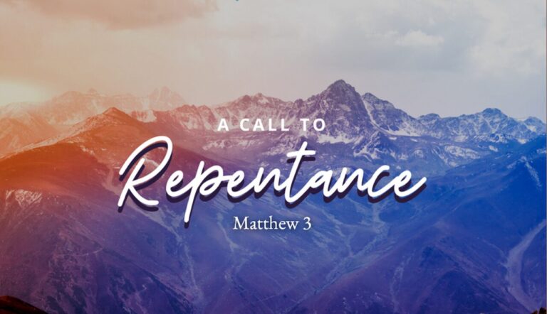 repent matt 3