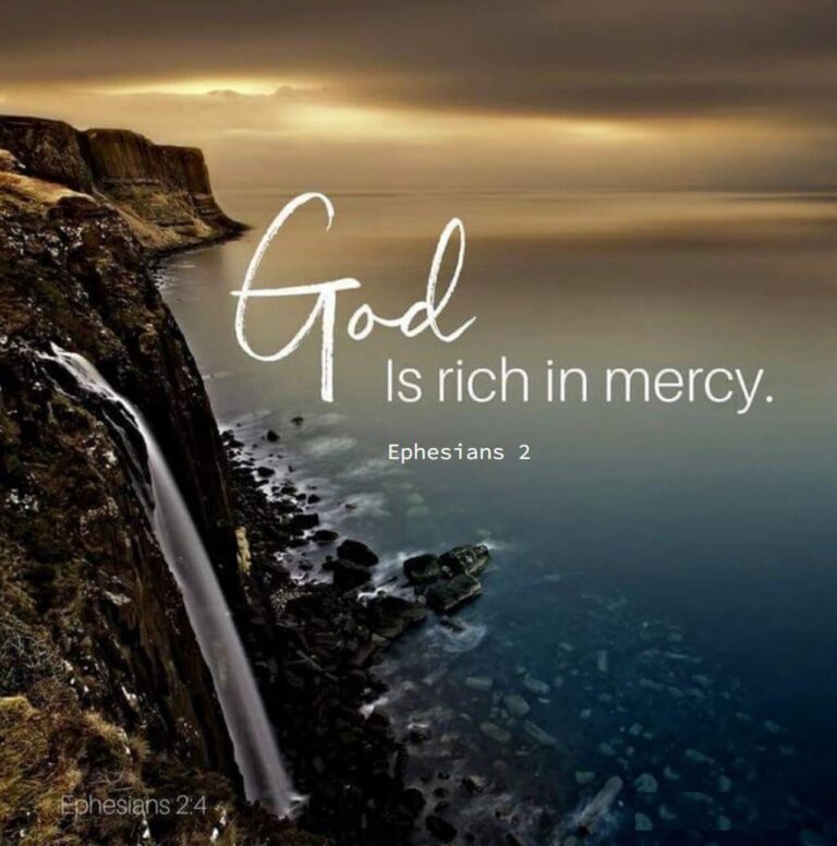 eph 2 rich in mercy