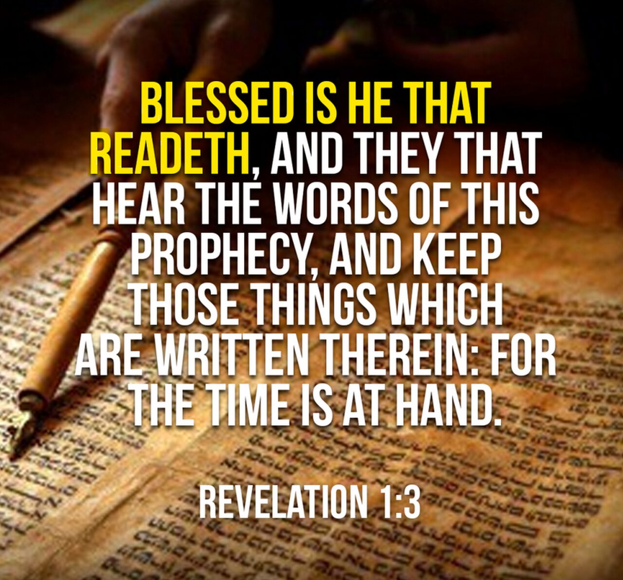 The Blessings of Bible Reading [podcast]