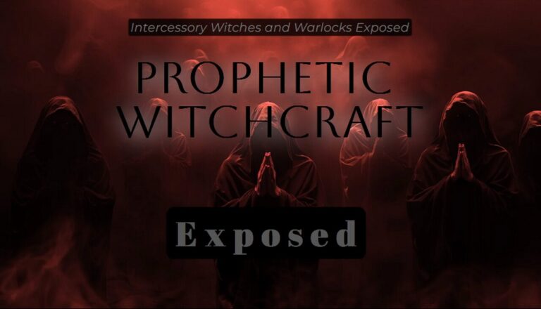 intercessors witchcraft nar prophetic witchcraft