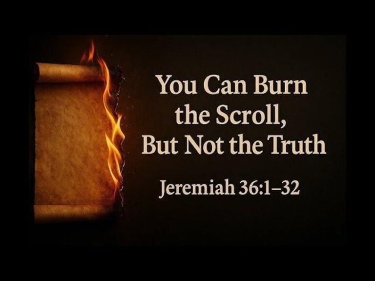 jer 36 scroll burn fire penknife