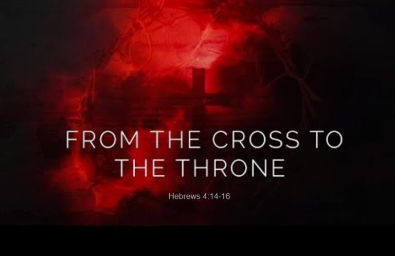 cross throne of grace