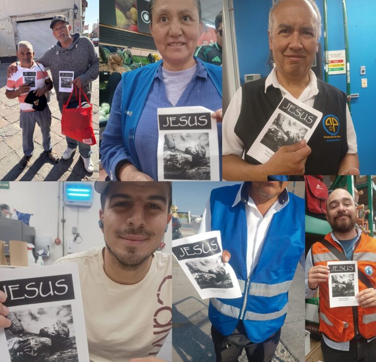 mexico juan passing out tracts collage