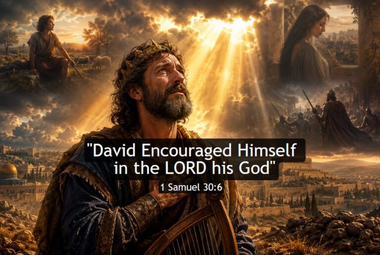 1 sam 30-6 encourage seeking god1