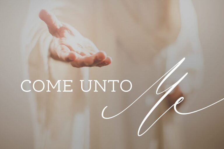 come unto me1